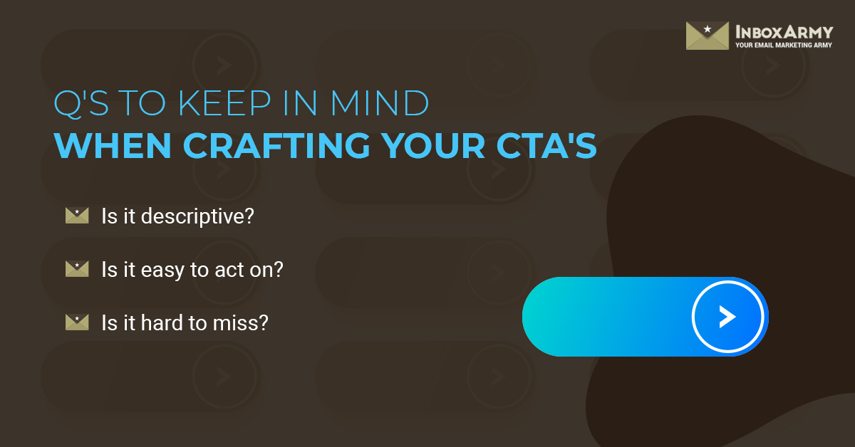 InboxArmy's tweet photo. Use These Pointers To Create Efficient CTAs For Your Email Sends! - Check It Out. #EmailMarketing #ClickToAction #EmailMarketingGurus #EmailsGeeks #InboxArmy
Follow & Subscribe For More!
Visit Us: https://t.co/ftA2fTqmhS https://t.co/GyBunAoL1Y