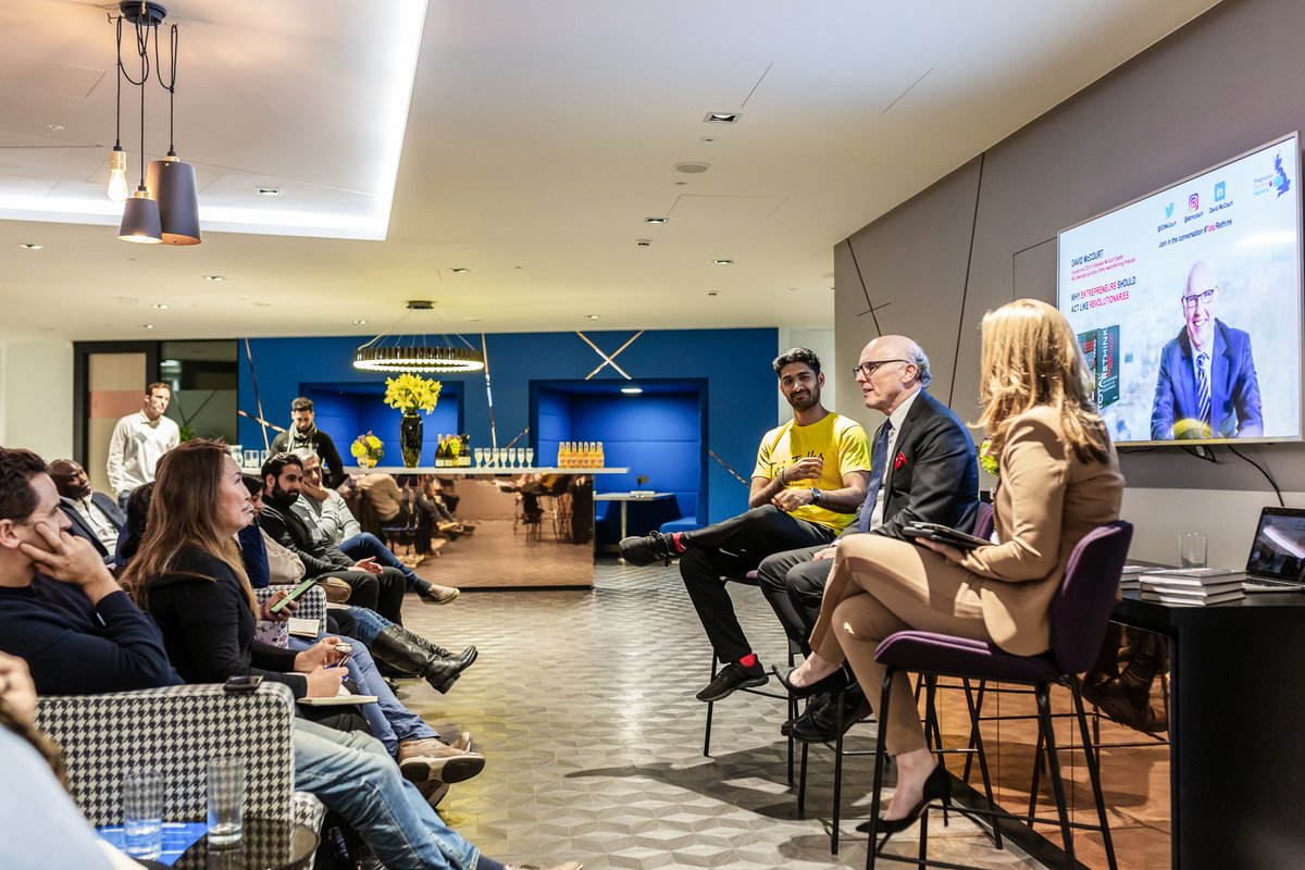 DCMcCourt's tweet photo. I LOVE meeting young #entrepreneurs with energy and enthusiasm, vision and determination!
⠀
My #TotalRethink tour continues to introduce me to amazing people looking to disrupt the status quo.
⠀
If you’re a #startup #entrepreneur, tell me, what’s your greatest hopes and dreams? https://t.co/2vZQVQQRY5