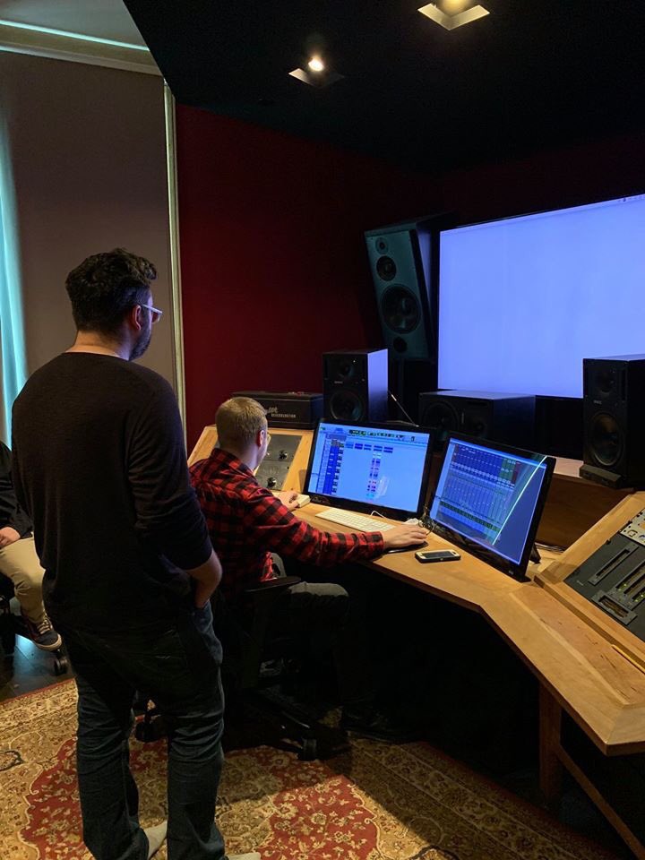 subcatstudios's tweet image. Our engineer Steve Brown and the talented Gabe Solomon hard at work tracking drums for an upcoming project! Stay tuned!!