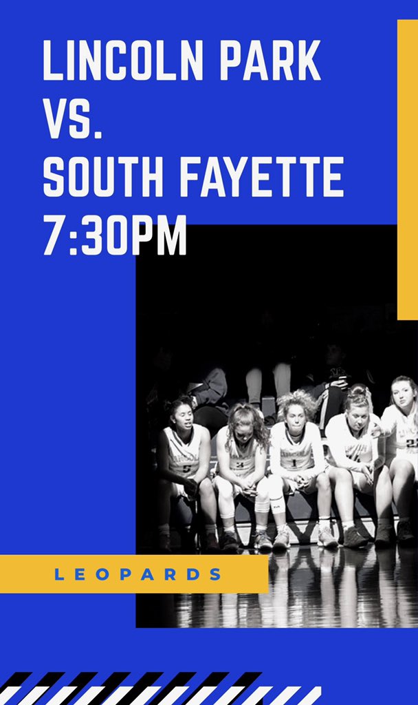 lp_Leopards's tweet photo. Come cheer on the LP Girls in their match up against South Fayette ❕                            
📍: South Fayette                                         
⏰: JV- 6:00 Varsity- 7:30 https://t.co/kuDQyvIvSR
