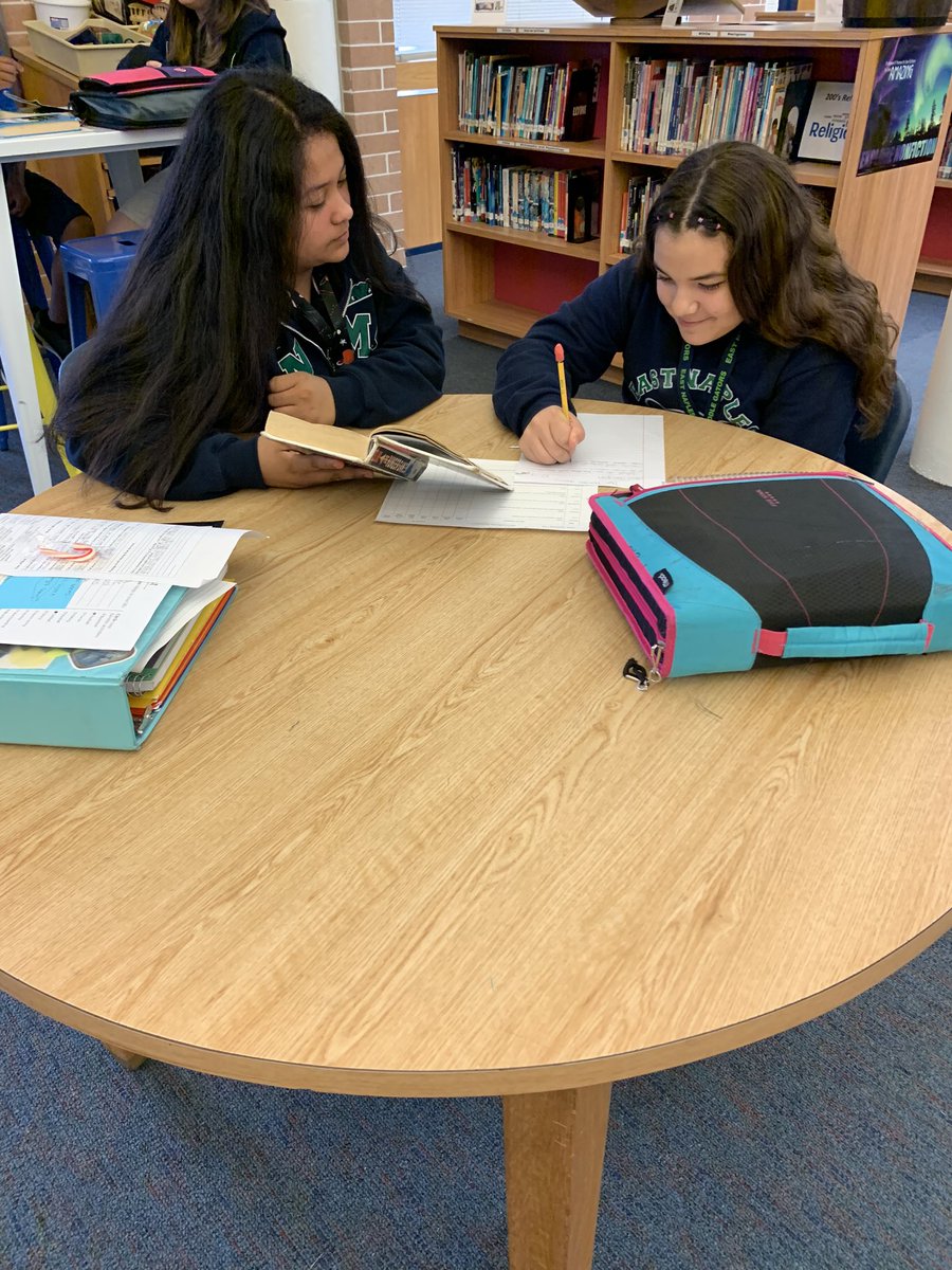 ENMGators's tweet photo. 8th graders collaborating with the 6th grade Gators. #gameongators https://t.co/nPGooFjQFi