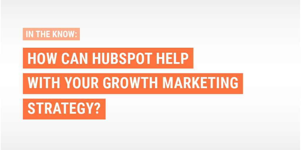 HubSpot is a do-it-all marketing software that aids the creation of blogs, SEO, emails, landing pages, marketing automation, social media, and web analytics. Find out in our newest blog how it can help inform your growth marketing strategy! hubs.ly/H0mjWhs0