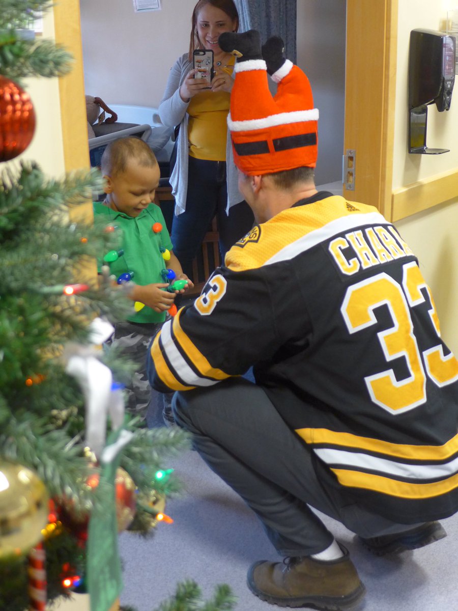 BridgetTurcotte's tweet photo. Boston Bruins visit Floating Hospital for Children at Tufts Medical Center https://t.co/v03Iz2F7qM