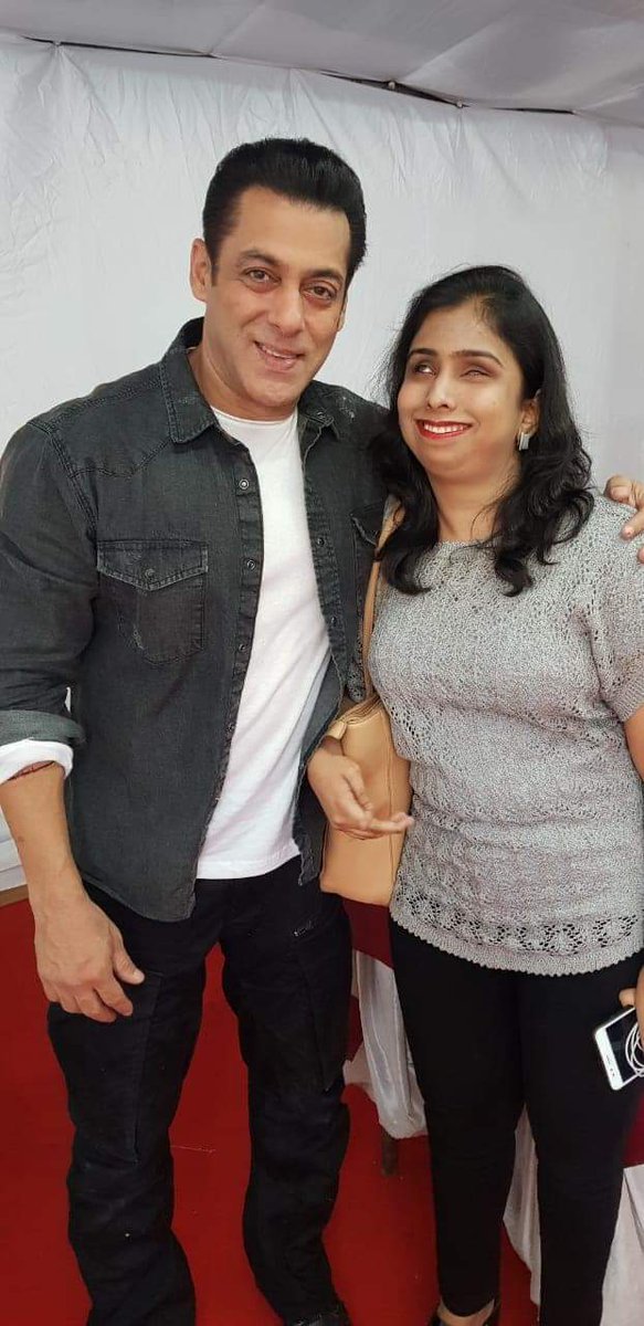 We are glad that <a href="/SKFilmsOfficial/">Salman Khan Films</a> and <a href="/BeingSalmanKhan/">Salman Khan</a> were receptive to the idea of releasing dabangg3 with audio description during our meeting and  hoping that blind people in India will soon be able to watch and enjoy the movie independently.