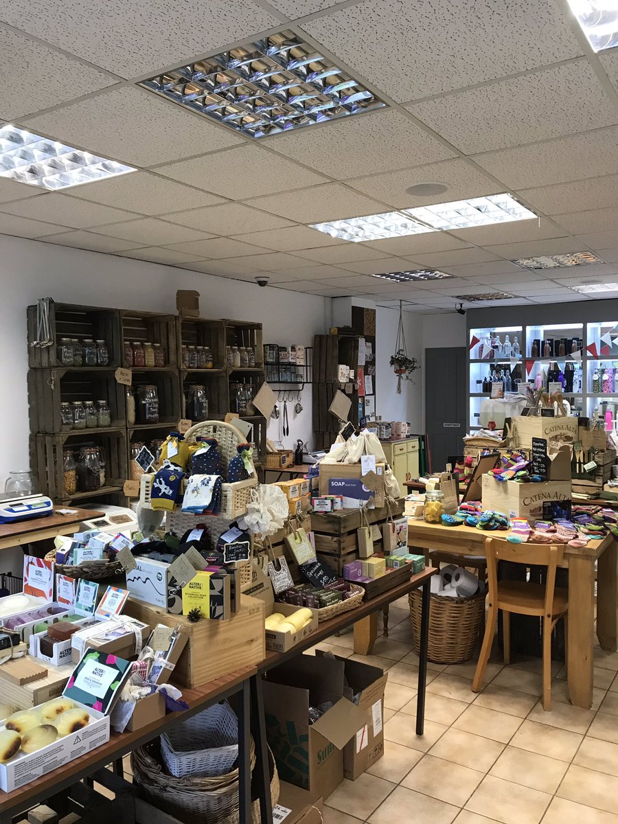 TailoredYarn's tweet photo. I’m creating better #zerowaste habits for 2020 to #savetheplanet including #reducingplastics by refilling shampoo, conditioner & soap containers at local environmentally friendly shop. This project was set up by entrepreneur Sharon Hall @WasteShop after watching BBC documentaries https://t.co/SRMwcjhMJd