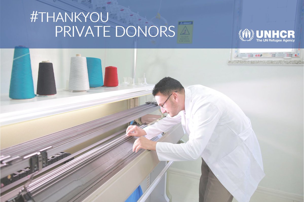 UNHCRTurkiye's tweet photo. Thank you to all of our private donors around the world who help refugees to build a future and pursue their dreams. https://t.co/iL5ppO5Za3
