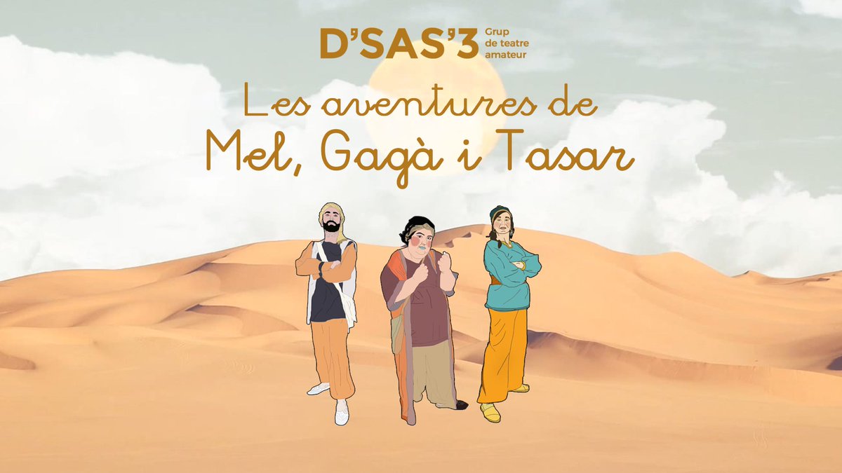 TeatreDsas3's tweet photo. Les aventures de Mel, Gagà i Tasar és una versió de la Profecia de l'estel pels més petits.
Un espectable màgic que s'ha convertit en una tradició nadalenca més.

📅 Diumenge 22 de Desembre
⏰ 12:00 h
📌 Teatre Municipal Cooperativa, Barberà del Vallès https://t.co/Ktp1AZ3QgY