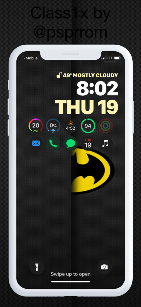 psprrom's tweet image. Good morning, just hoping my theme #Class1x will make it today to the release. Meanwhile here is my set up:
Walls by @929Walls
Jellyfish by @aydenpanhuyzen and Justin Proulx
Complications by @bengiannis 
Icons #Class1x by me.
By the way I already have lots of fixes for v1.1