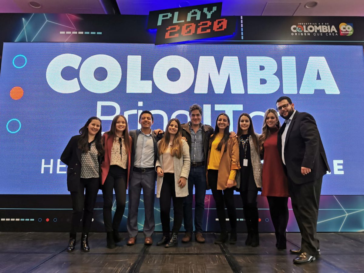 camosuna's tweet photo. #aquilohacemosposible @PROCOLOMBIACO y @Ministerio_TIC de la mano buscamos llegar a más mercados internacionales con nuestros empresarios porque nuestro talento tiene todo para atravesar fronteras y contribuir al crecimiento económico de Colombia. 2020, vamos por mucho más! https://t.co/uS92IXi5CK