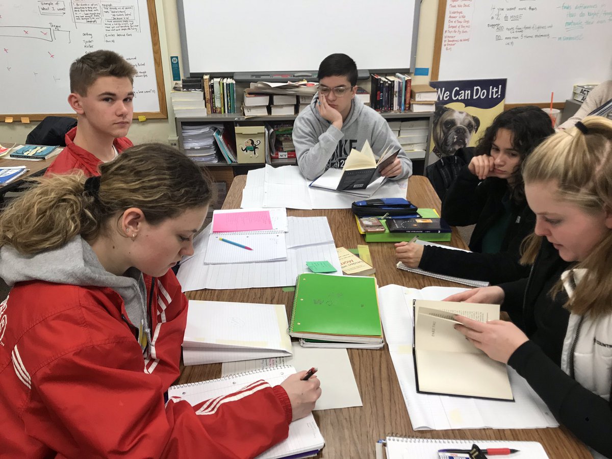 DW131's tweet photo. So excited to start next semester’s first novel in #APE5 @OPS_Burke https://t.co/eVKWCThJIL