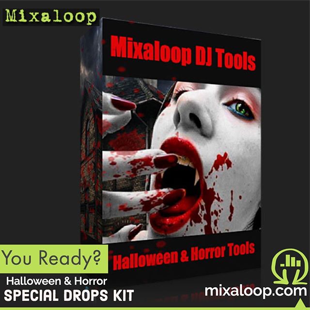mixaloop's tweet photo. Halloween is just weeks away...⁣
🎧DJ Tools Halloween &amp; Horror toolkit is packed full of 550 individual tools that are produc https://t.co/X2pLlllrgT