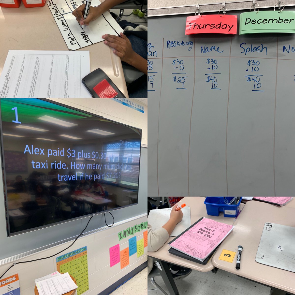 bobbielmatthews's tweet photo. These @LCPS_Mercer  Ss are learning life skills- money management- and reading word problems to write inequalities while they strive to succeed at the stock market! @msbooth18 and I using @SIOPModel to meet ALL Ss needs! 🙌🏼😁 https://t.co/WpCkJNqntK