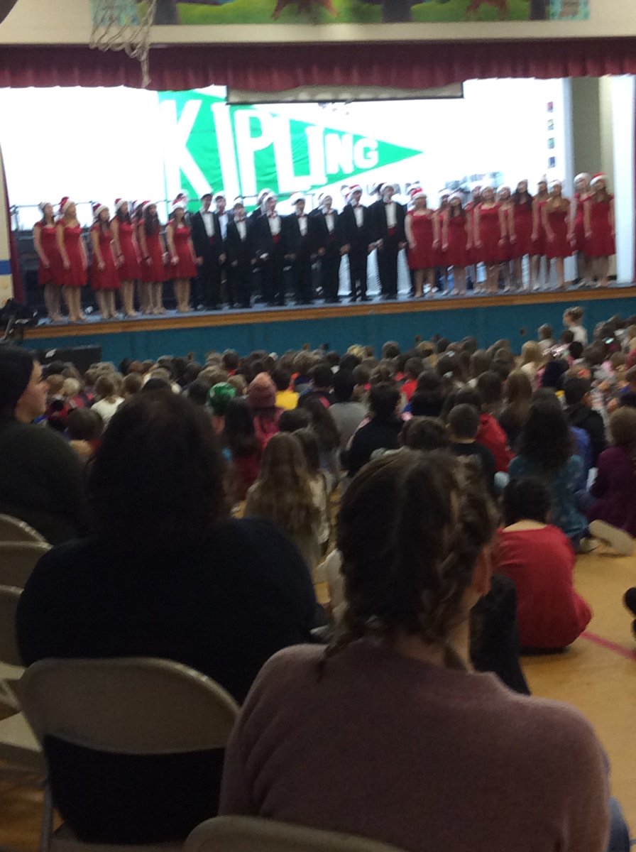 Coraliers singing at Kipling #kip109 #engage109 #kiplingiskind