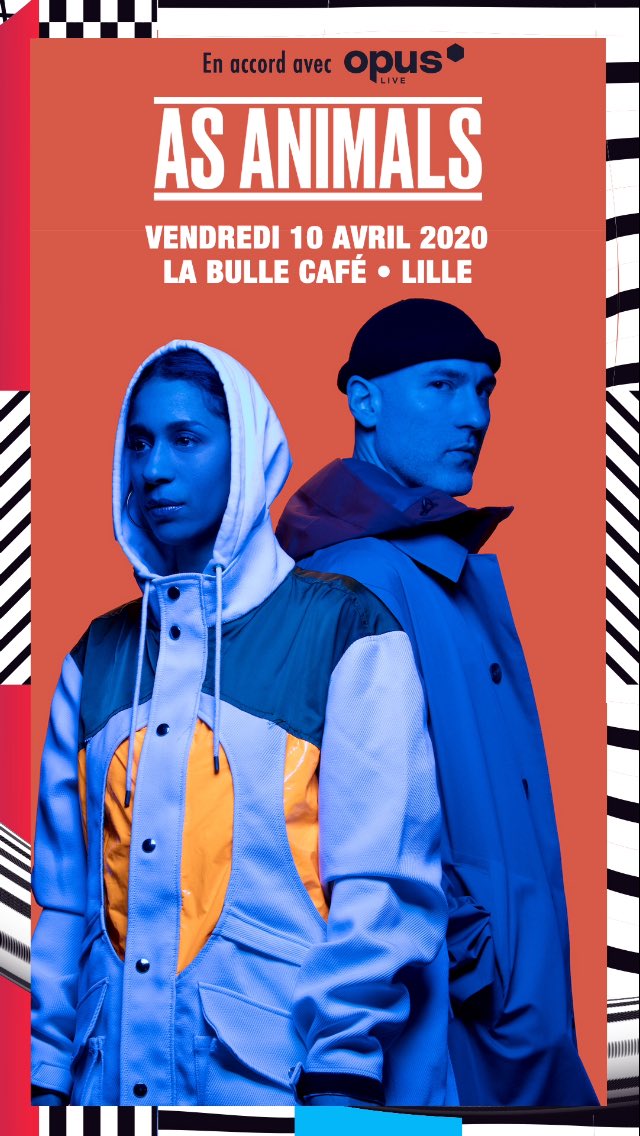 AsAnimals's tweet image. #NEMESISTOUR 
On sera à Lille le 10 Avril - can’t wait!!