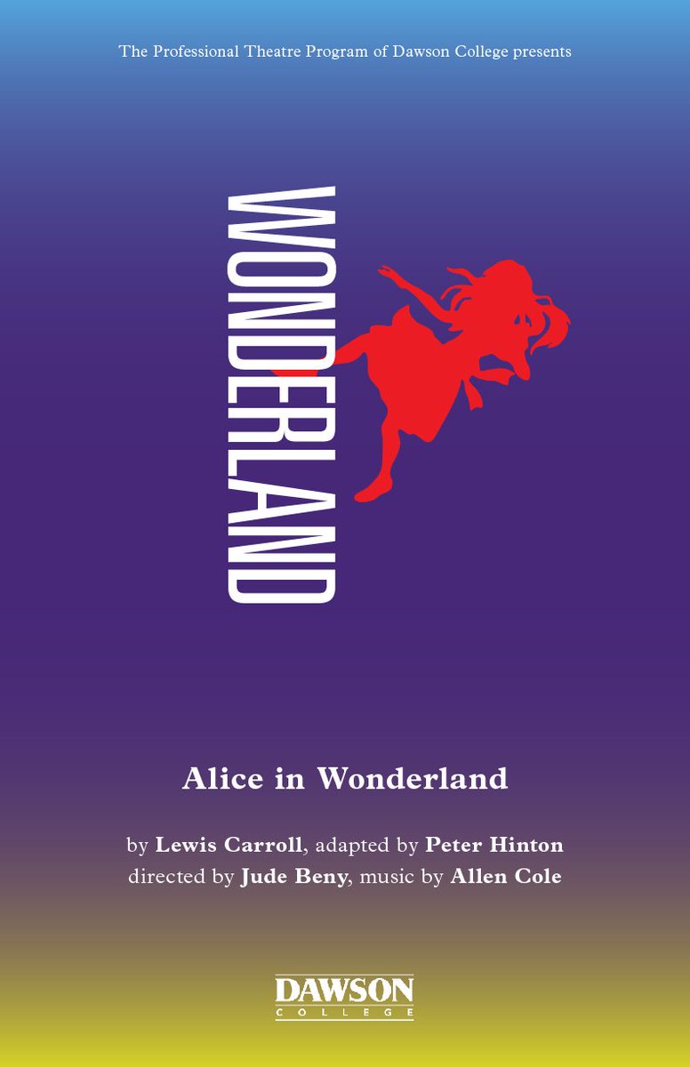 Are you all ready for the 2nd Major, Alice In Wonderland? Production on it has already started and showings start on Jan27th! So be ready for when tickets start selling 😉