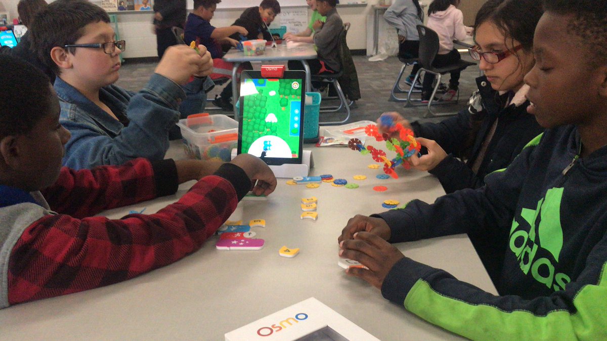 Fifth Graders #CodingAwbie #KidsWhoCode #CTforAll @PlayOsmo