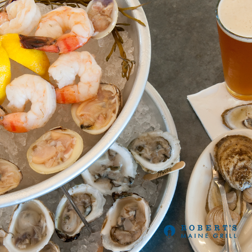 RobertsMEGrill's tweet photo. From our craft beer to our seafood sourced nearby, we want to bring the best of our local food and drink to you. We want to give you a classic New England meal that you won't soon forget, so check out our menu and see the next dish you can sample: https://t.co/U60KAb5LzJ https://t.co/35kZs5ci5A