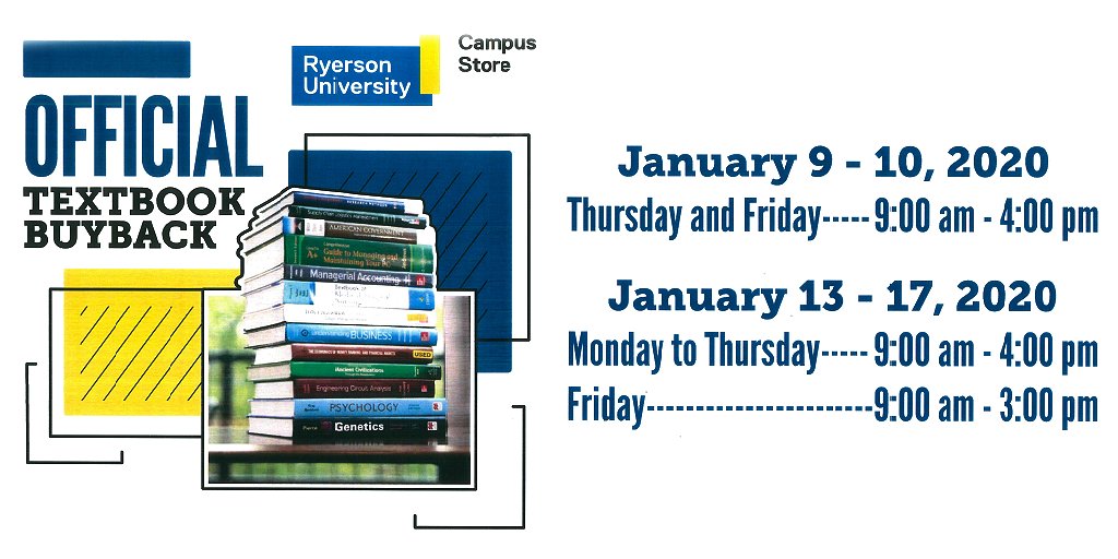 Keep in mind, Winter 2020 Buyback dates are listed!