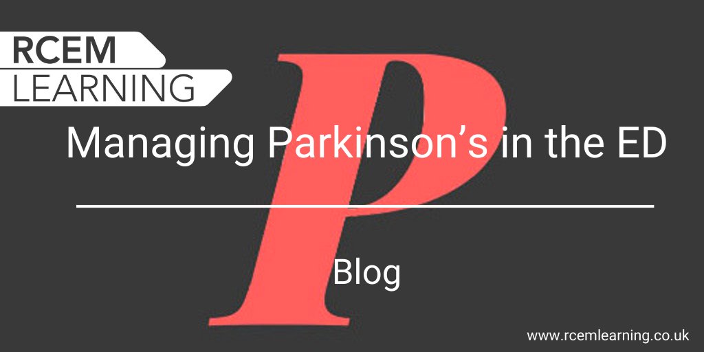 RCEMLearning's tweet photo. Check out one of the most popular #RCEMLearning blogs and find out why you need to know about Parkinsons Disease in the #ED 👉 https://t.co/SBswl8ucMq
#FOAMed https://t.co/RGAaEWkHUZ