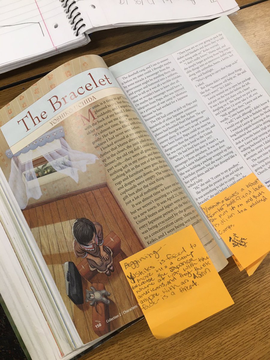 Pischketeach's tweet photo. Two days before winter break, students are busy composing how a story’s plot unfolds in episodes and how the character responds while moving toward a solution @MsBielis @MrsNotton @MrsHornick @Drawonart @CindyLewisc https://t.co/wnRc2PXhPz