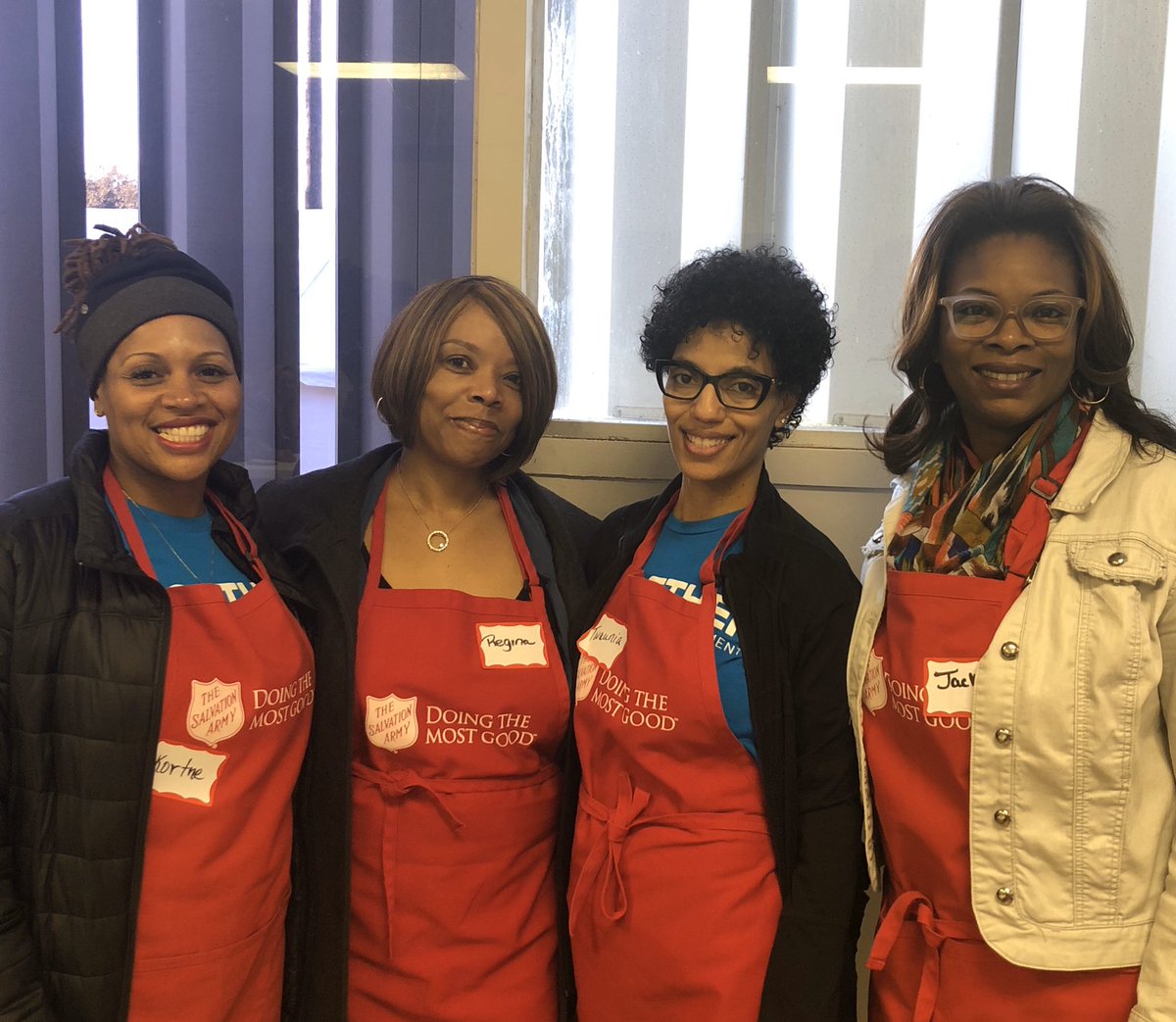 Doing The Most Good with some #awesome @ATT Ladies!!! @salvationarmy #Angels #giveback @cbrittsuccess @gfcleveland @natewatt @MarkLLinthicum #CenterOps
