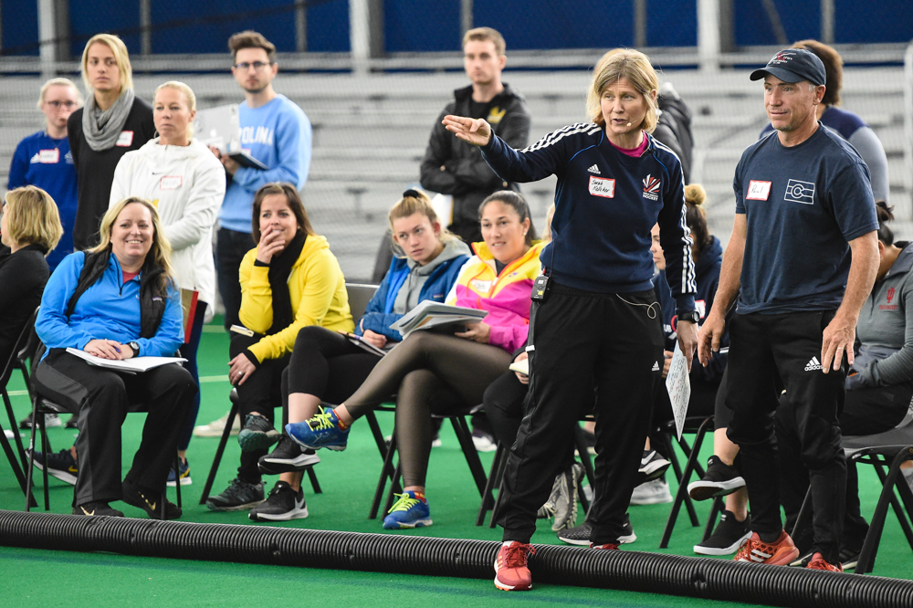 USAFieldHockey's tweet image. PHOTO GALLERY: The 2019 National Goalkeeping Coaches Forum and National Coaches Forum marked another year of inspiration, education and thought provoking sessions. Check out the full gallery: go.teamusa.org/36PAYuk
#CoachesForum2019