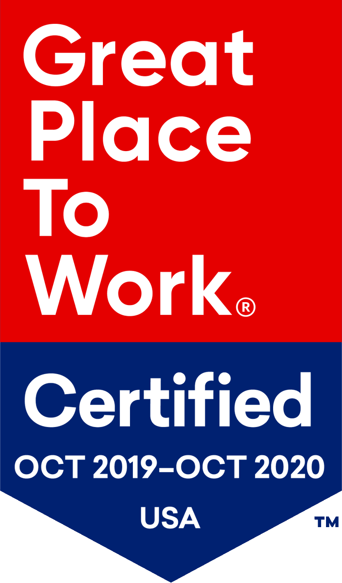 TrumpetInc's tweet photo. Trumpet strives to be a great place to work, continually enhancing our internal culture in order to keep employees feeling engaged and fulfilled in their every day life at Trumpet. This year, we became Great Place To Work Certified, we’re stoked about this recent accomplishment! https://t.co/NMOgrNhF6o