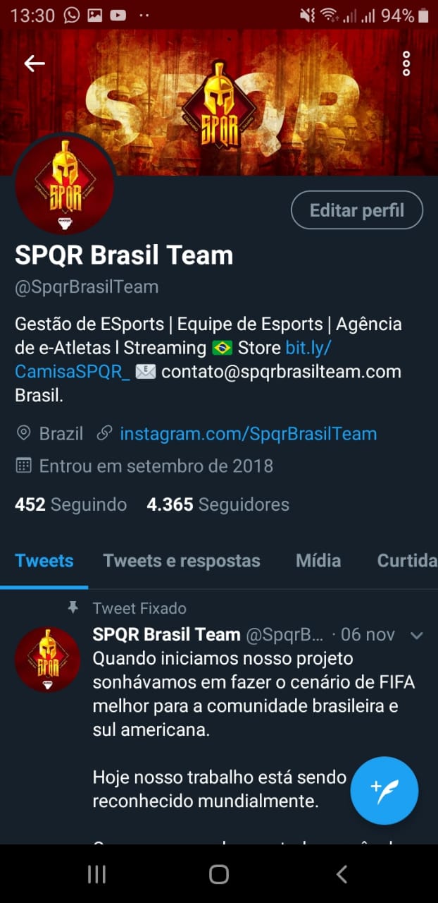 SPQR Brasil Team