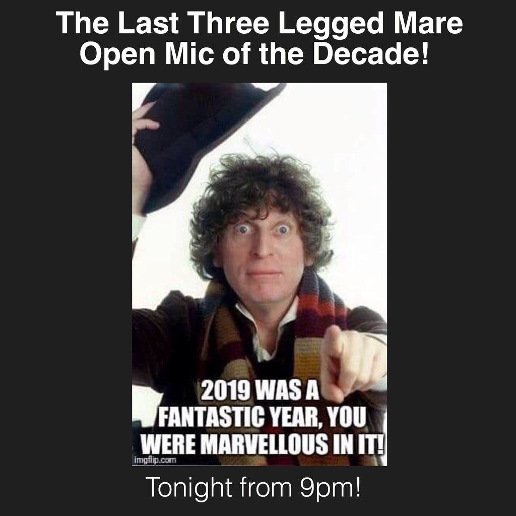 theMareOpenMic's tweet photo. I presume it's the last Mare Open Mic Night of the decade (unless we're back again on Boxing Day). 
Three songs for a free pint. 
Magicians, dancers, poets, comedians also welcome! 🎤🎹👍🍺
🎤🎹🍺👍 https://t.co/vLKXV6OncL
