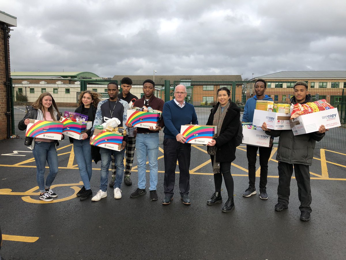 Sixth Form collection for Emmanuel House - winter shelter #alternativeadventcalendar