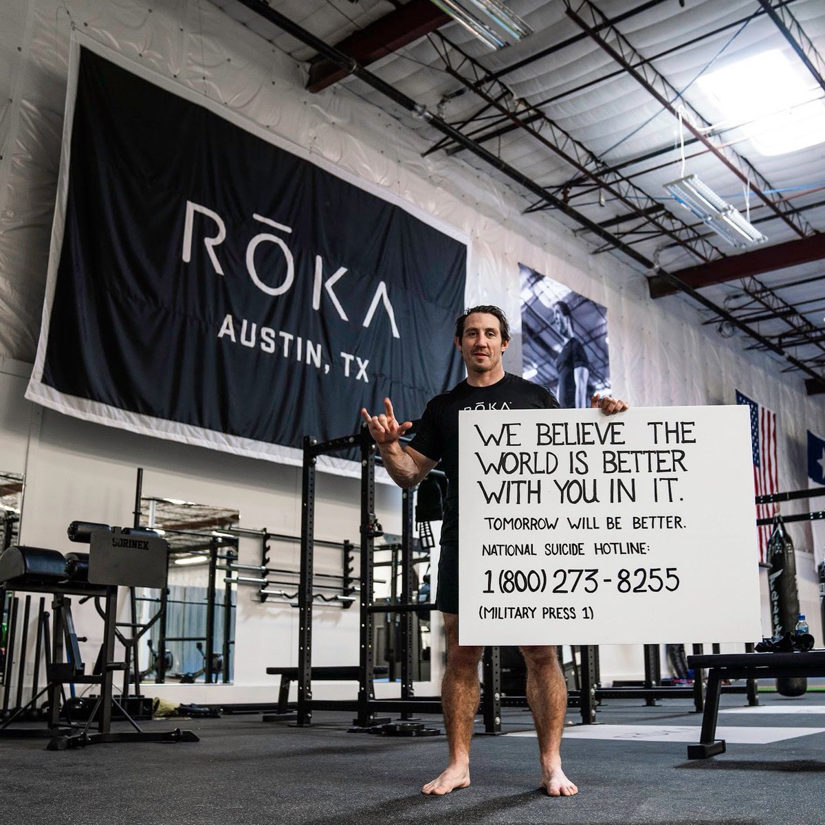 TimKennedyMMA's tweet image. If you are having trouble, thinking about hurting yourself or someone else, call a friend. If you can’t do that call 1(800) 273-8255.  Your choices will affect those around you for a lifetime.  Let them help! They will feel honored.