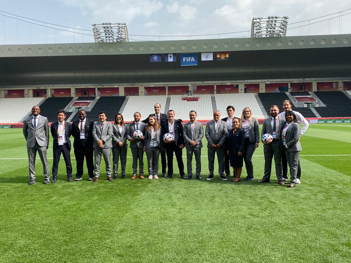 Rahafowais's tweet photo. Proud to have worked on the FIFA Club World Cup Qatar 2019 as a FIFA Marketing Venue Manager, best of luck to #Qatar in organizing the upcoming tournaments 🇶🇦 ⚽️ 
#FIFA #ClubWC  #worldcup  #roadto2022 #football @SCcorporate https://t.co/3qpJ6gULBF
