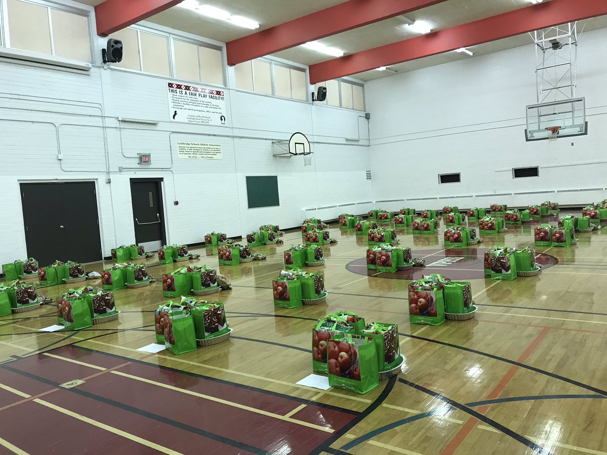 48 LASP families will be receiving Christmas hampers today due to the funds raised by staff. A big THANKYOU to <a href="/saveonfoods/">Save-On-Foods</a> for donating the turkeys and organizing the hampers! <a href="/LethbridgeVPHS/">Victoria Park High</a> #LASPfamily #VPHSfamily #vicparklove #christmas
