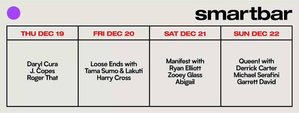 Playground_Chi's tweet image. Join us tonight @SmartBar! No cover