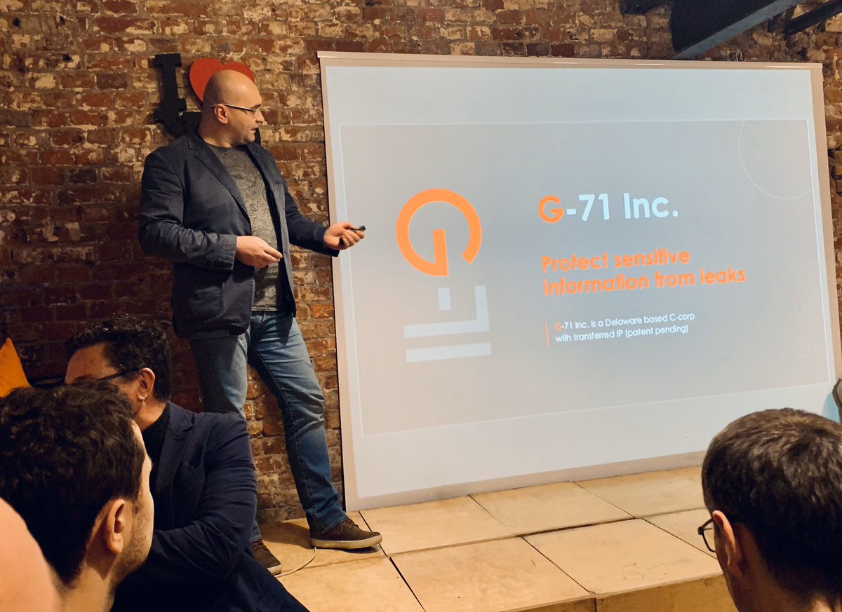 StartUpBranding's tweet photo. #G71 #стартап открывший #demoday #CyberSecurity от российских программистов https://t.co/O7knHcT1kd