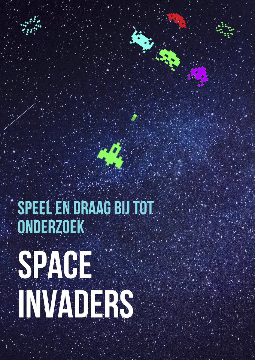 Francis wyffels (@fwyffels) on Twitter photo Space Invaders spelen & bijdragen aan onderzoek in #AI? Het kan tijdens de kerstvakantie & blokperiode in de jeugdafdeling van @dekrookbe! Al spelend draag je bij aan het <a href="/IDLabResearch/">IDLab</a> onderzoek van <a href="/ugent_fea/">Faculty of Engineering and Architecture UGent</a> student Robin naar dynamische moeilijkheidsgraden in spelletjes #AIRO Space Invaders spelen & bijdragen aan onderzoek in #AI? Het kan tijdens de kerstvakantie & blokperiode in de jeugdafdeling van @dekrookbe! Al spelend draag je bij aan het <a href="/IDLabResearch/">IDLab</a> onderzoek van <a href="/ugent_fea/">Faculty of Engineering and Architecture UGent</a> student Robin naar dynamische moeilijkheidsgraden in spelletjes #AIRO