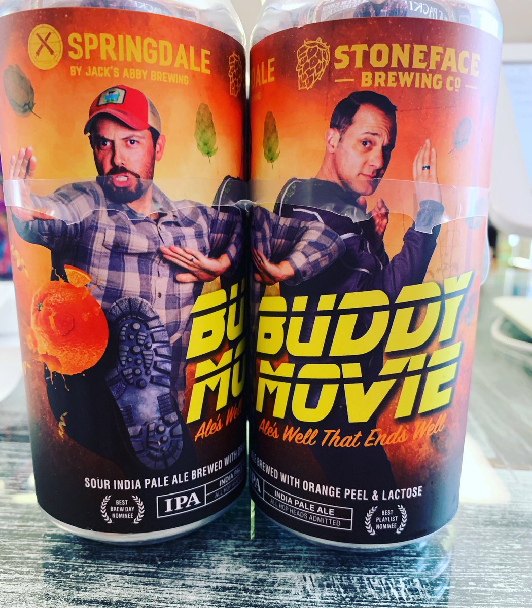 thepackienh's tweet photo. Art.
#springdalebeer #stonefacebrewing
.
.
.
#buddymovie #jacksabby #souripa #collaboration #art #thepackienh #thepackie #manchesternh #craftbeer https://t.co/2Yeiz8WgUg