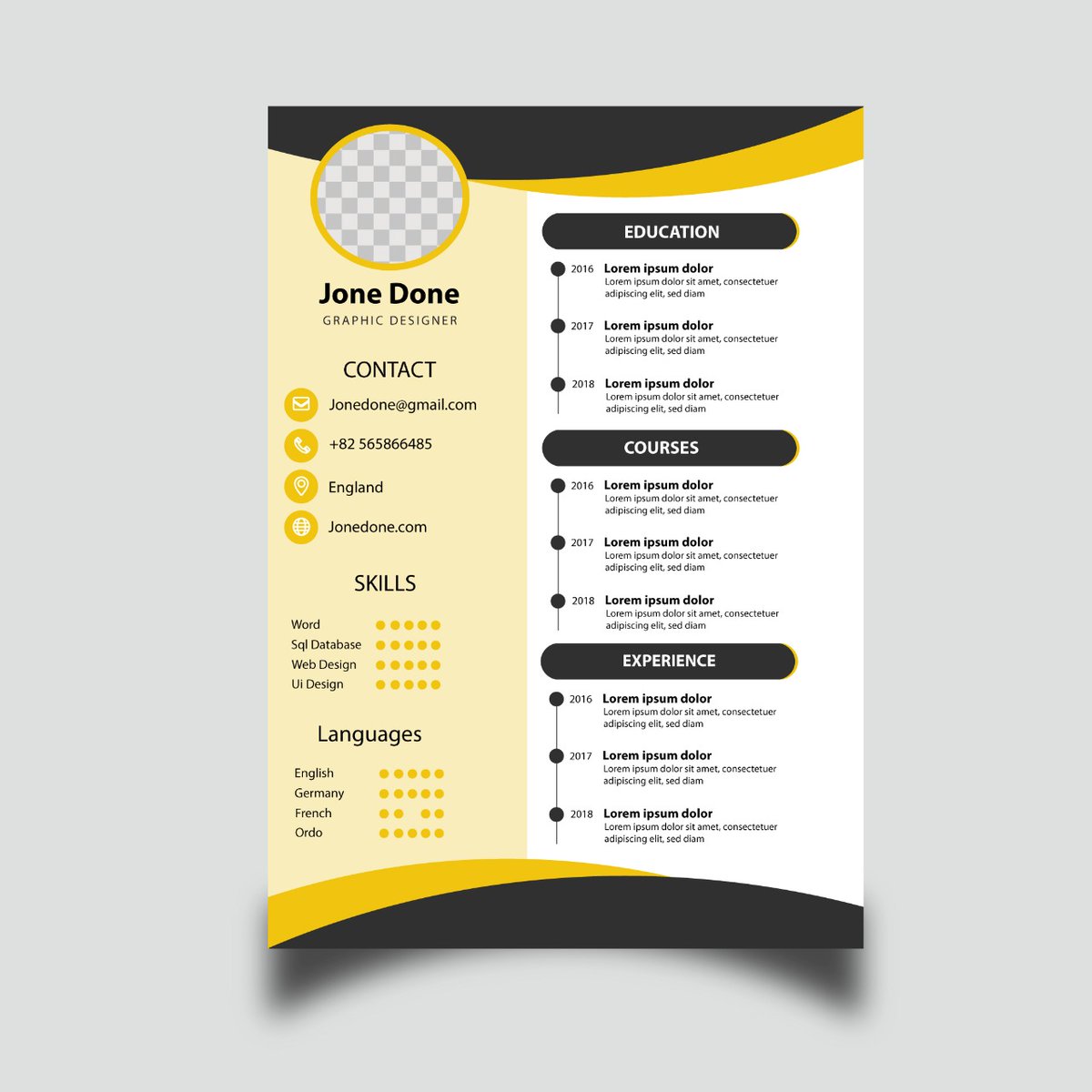 خبرة كبيرة في #تصميم #السيرة_الذاتية بطرق احترافية تزيد فرصتك للوظيفة 
للحجز على الواتساب (0542751553)
لدينا العديد من النماذج الحديثة.
.
.
.
.
.
#النصر_العداله_الدوري
#الاتحاد_الفيحاء
#اداره_الاتحاد_ارحلوا
#الرياض
#الدمام
#السعودية
#وظائف
#عمل
#انفوجرافيك
#سيرة_ذاتية