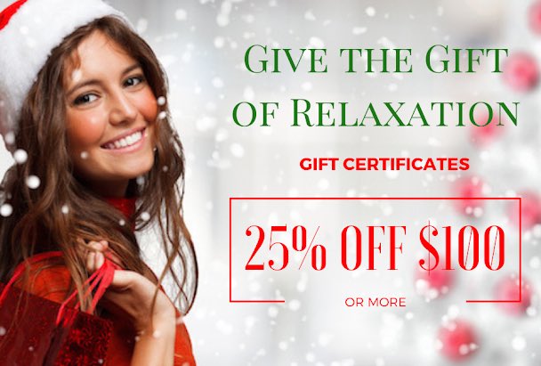 SkinBodyBeauty's tweet photo. Enjoy our annual offer of 25% OFF gift certificate special starting Black Friday and through Christmas Day by applying the code CHRISTMAS at checkout. Available online or in store. When purchasing in store only, receive a FREE gift when you spend $125 or more.
#HappyHolidays https://t.co/ZDGG5OmpKC