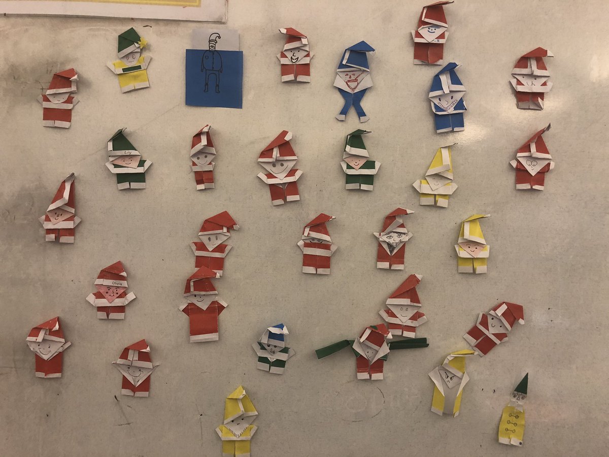 oddrobmaths's tweet photo. Here is my Year 9’s #cmsanta army for @LaSalleEd
Some of them didn’t quite follow the instructions #justdrawitinstead https://t.co/JPUowS0e5H