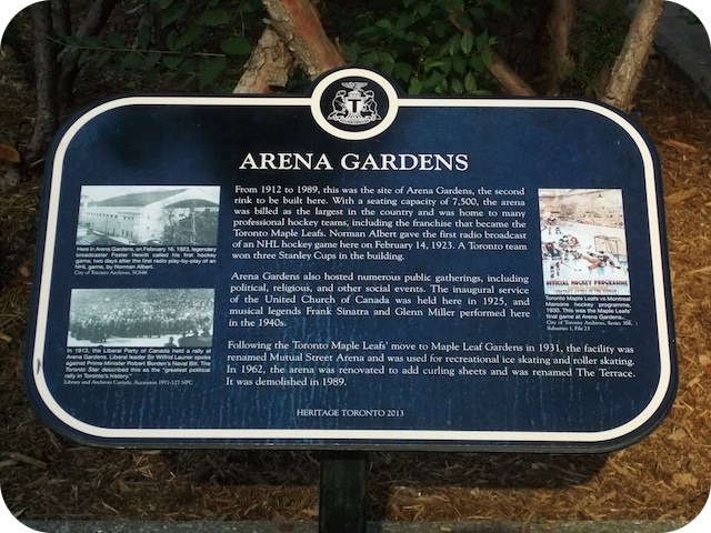 heritagetoronto's tweet photo. #TBT to #TOsports history firsts. 1st games of the new @NHL were played this day in 1917. Arena Gardens was the 1st home of the @MapleLeafs (then Toronto Arenas) who played there ~ 14 seasons under various names. Razed in 1989, a residential complex & park now occupy the site. https://t.co/Hm7RqmSShL