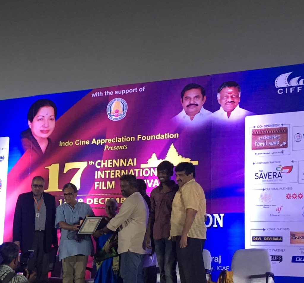 “BAKRID” won the SECOND Tamil best feature film at Chennai International film festival - 2019! Excited 😊!! Glad to be musically associated! Thanks to all! @vikranth_offl @msmurugaraj @ivasuuu @immancomposer @AntonyLRuben @Jagadeesan_subu @urkumaresanpro Praise God!