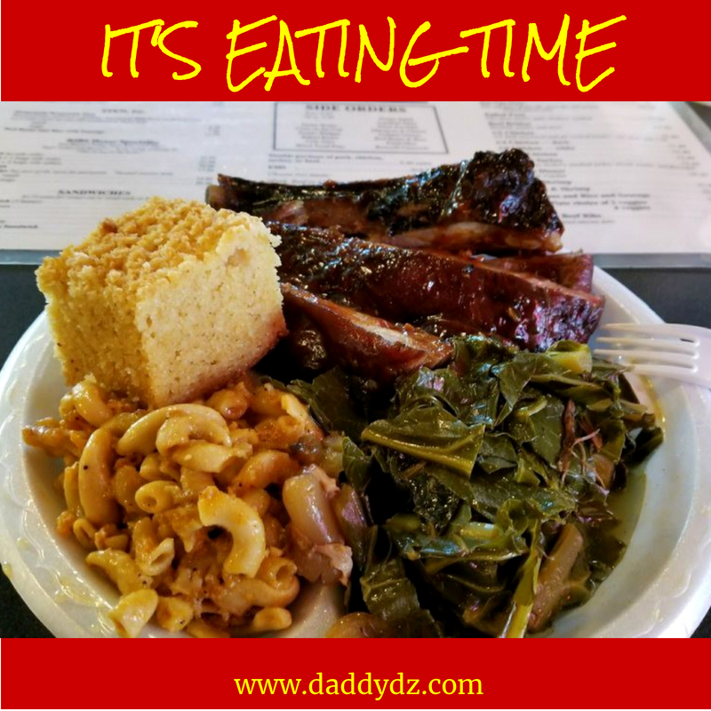 d_joynt's tweet photo. BBQ Ribs, Mac and Cheese, Greens, and Cornbread...It's Time to Eat!
*
#daddydzbbq #daddydz #bbq #bbqribs #bbqchicken #beefbrisket #pulledpork #smokedturkey #brisket #meat #foodporn #foodie #atlanta #atlantaeats #atlantarestaurants #atlantafood #atlantafoodie #dessert #soulfood https://t.co/gQcMRt2Z8y