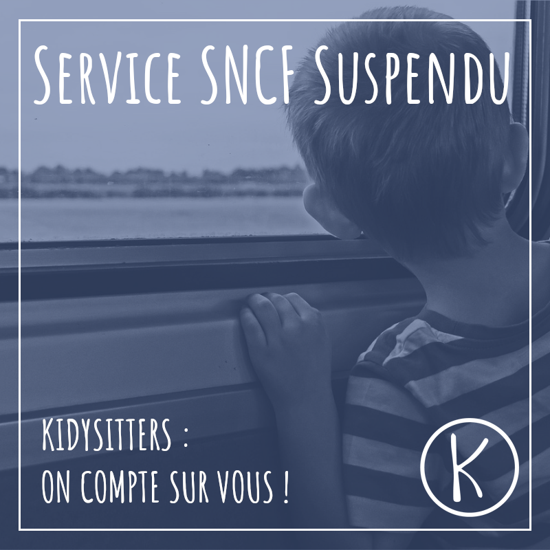 Alternatives au service d'accompagnement #Junior et Compagnie de la #SNCF (suspendu jusqu'à #Noël) : testez <a href="/KidyGo/">KidyGo</a> pour faire #voyager vos #enfants pendant les #grèves sur un #train qui circule ! Courage à tous les parents en recherche de solution 😘!!!