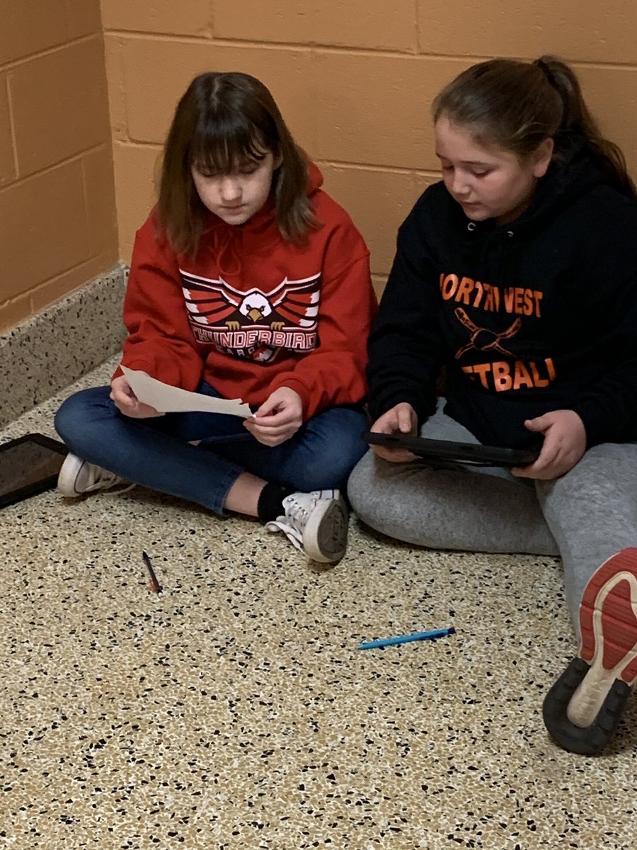 MsPayne_WMSELA's tweet photo. We are writing and producing over here!!! I can’t wait to see these flip grids tomorrow! @Falcons_NWMS #dpvils https://t.co/LPMfoUpVBh