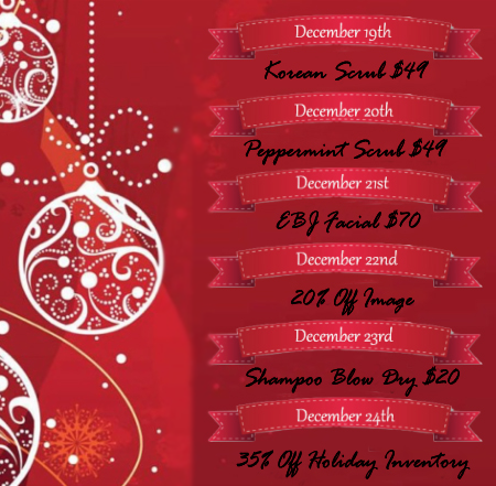 EBJDaySpa's tweet photo. 🎀 Still need a gift this holiday? There's 6 more days of saving left! Purchase in person on by phone on the day of only! 🎀 #EstheticsByJeanette #VisistSacramento #12DaysofChristmas https://t.co/1HZ0kGG8kt