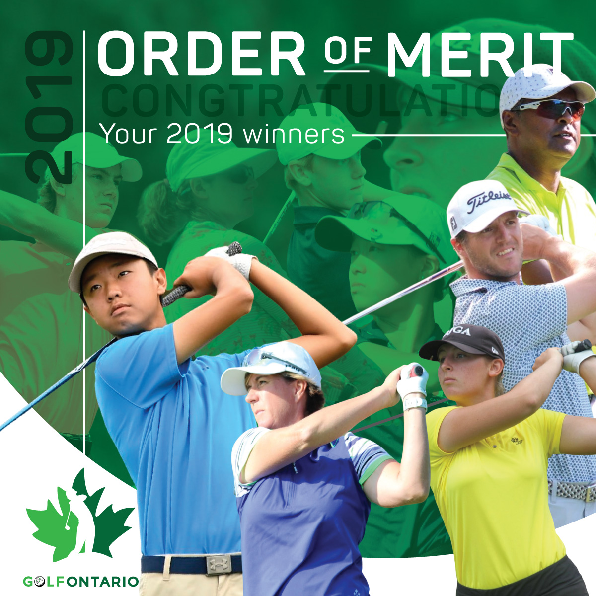 TheGolfOntario's tweet photo. With a successful 2019 season in the books, Golf Ontario celebrated a Week of Winners recognizing nine athletes for their remarkable accomplishments this past season. Read the full story here >> https://t.co/k9yu1HlQNn   Congratulations to all! #weekofwinners https://t.co/KYVigCJQKL
