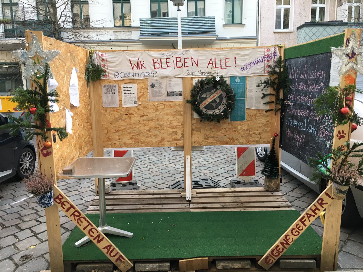 Der WiderStand hat sich für Weihnachten rausgeputzt 🎄