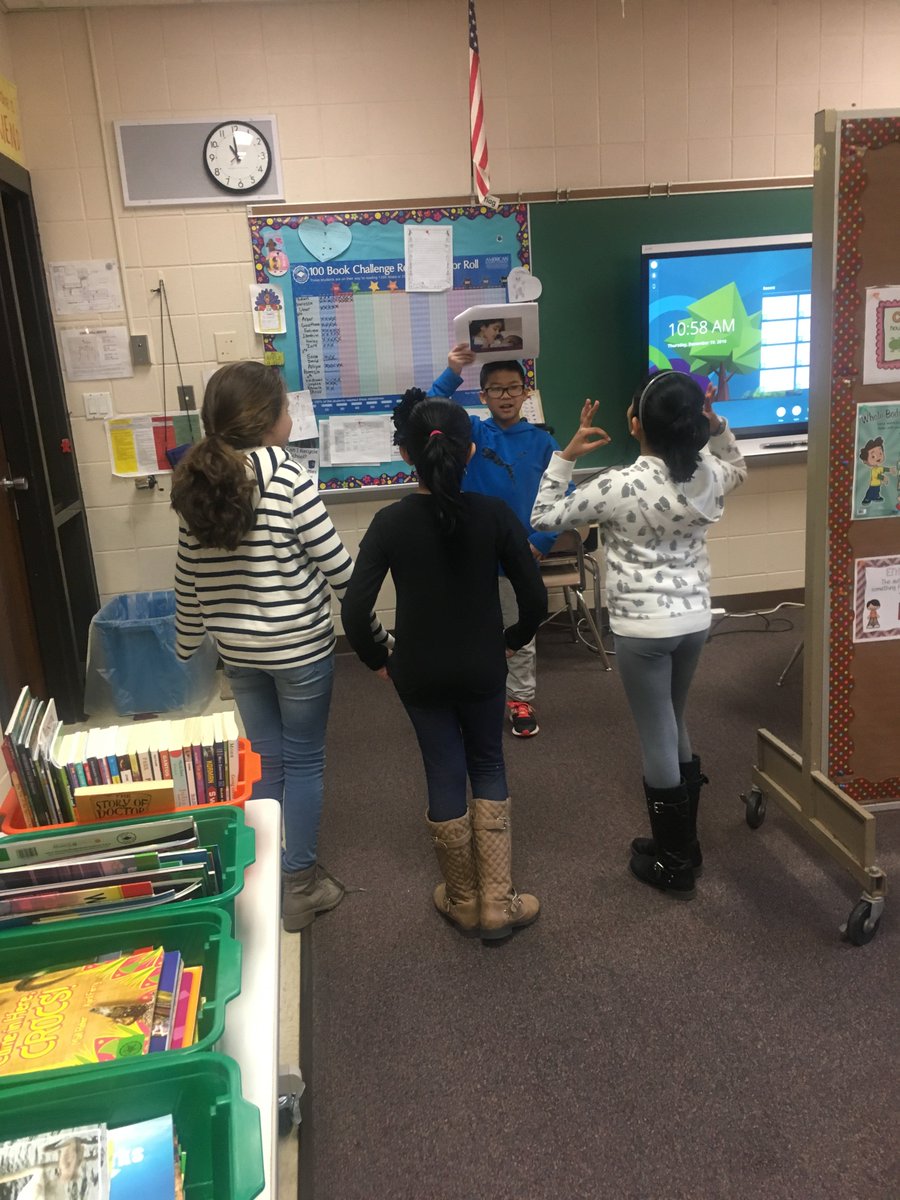 PatelmELL's tweet photo. What a fun way to remember our vocabulary words! (Guessing game) #ECJJaguars @CCSD93 @EJPrincipalD93 https://t.co/ISkbeVAuEk
