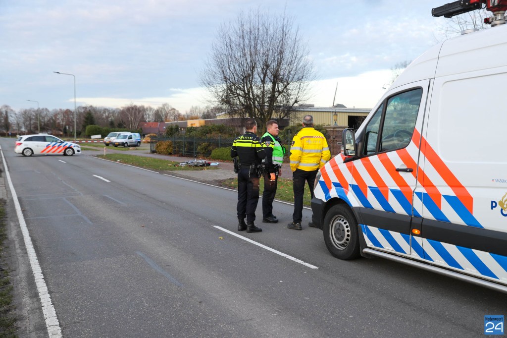 Melding politie Hoofstraat Nederweert inzake ongeval